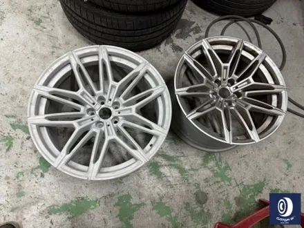 BMW G87 M2 930M 휠 상처 수리 후, 건메탈 그레이 휠도색 + 레드 캘리퍼 도색 / 용인 처인구