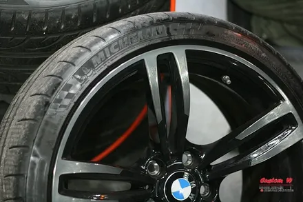 BMW M4 맷블랙(블랙무광) 휠도색으로 바디와 완벽한 조화를 맞추다. / 용인 처인구