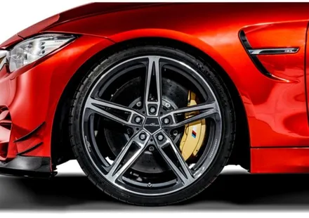 BMW 4시리즈 슈니처(AC Schnitzer) 도색 휠을 다이아몬드컷팅휠(블랙폴리시)로 변신하다. / 용인 처인구