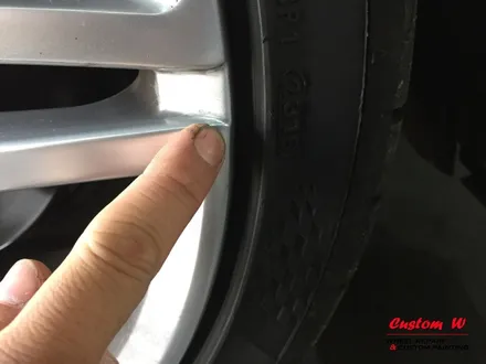 벤츠 E 카브리올레 AMG 다이아몬드컷팅 휠을 휠수리와 함께 블랙폴리쉬 휠로 업그레이드! / 용인 처인구