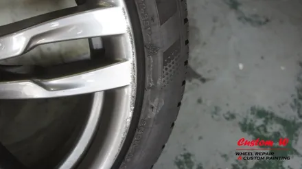 다른 곳에선 불가능 하다고 하셔서 찾아온 BMW 320D 투어링 차량의 441M 휠수리(복원) 작업. / 용인 처인구