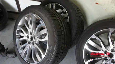 레인지로버 스포츠(Range rover sport) 블랙유광 휠도색으로 포스는 나의 것으로! / 용인 처인구