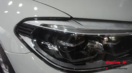BMW 신형 5시리즈 G30 530I의 신차 구경하기 그리고 블랙유광 휠도색(달라진 PCD와 허브 사이즈). / 용인 처인구