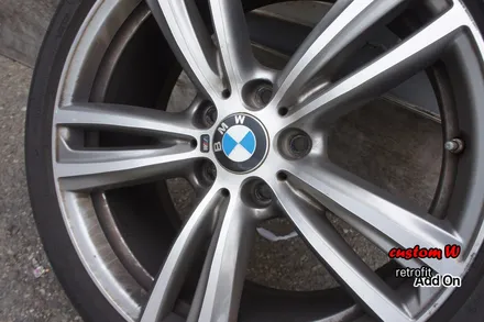 BMW 428I 컨버터블과 잘 어울리는 블랙유광 휠도색.(휠 상처수리 후 도색) / 용인 처인구