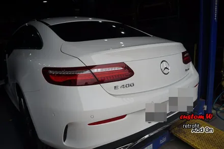 벤츠 E400쿠페 C238(W213)동일 에어발란스,이오나이저 시공 및 골드 캘리퍼도색. / 용인 처인구