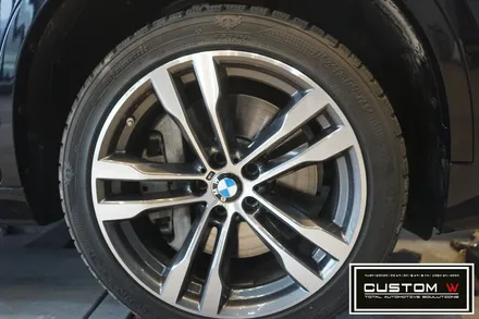 BMW F15 X5 50d 다이아몬드컷팅 휠수리, 캘리퍼도색 / 용인 처인구