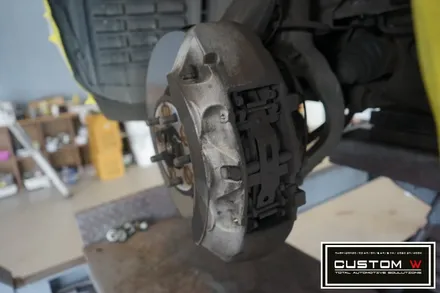 레인지로버 보그 블랙유광 휠도색, 레드 캘리퍼도색(brembo) / 용인 처인구