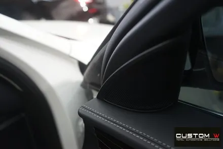 벤츠 W213 E400 순정 부메스터 트위터 장착. 벤츠에 가짜는 아니죠. 순정으로 더욱 멋지게! / 용인 처인구