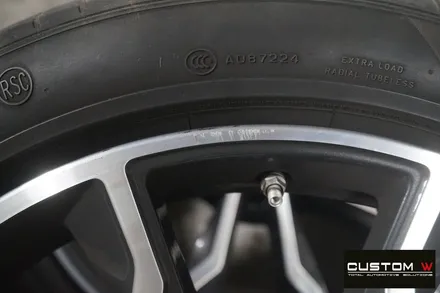 BMW G01 X3 휠 상처 수리 후, 블랙 유광 휠도색. / 용인 처인구