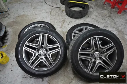 벤츠 G63 AMG G바겐 블랙유광 휠도색 / 용인 처인구