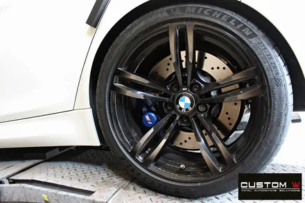 BMW F80 M3 437M 휠 상처 수리 후 블랙유광 휠도색 / 용인 처인구