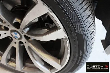 BMW F15 X5 40d 다이아몬드 컷팅 휠복원 / 용인 처인구
