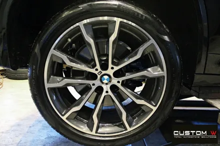 BMW X3 30d 20인치 블랙유광 휠도색 / 용인 처인구