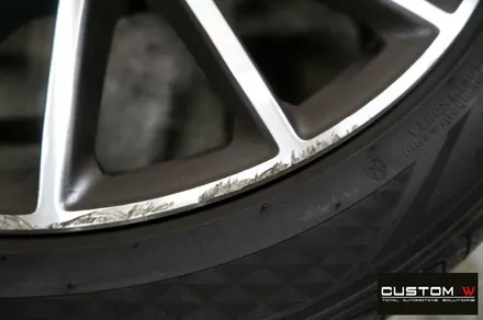 벤츠 GT43 AMG 휠 상처 수리 후 다이아몬드 컷팅 휠복원 / 용인 처인구