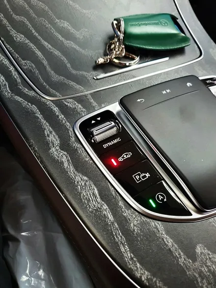 벤츠 CLS450 다이아몬드 컷팅 휠복원 휠도색 + 카본 세라믹 골드 캘리퍼 도색 / 용인 처인구