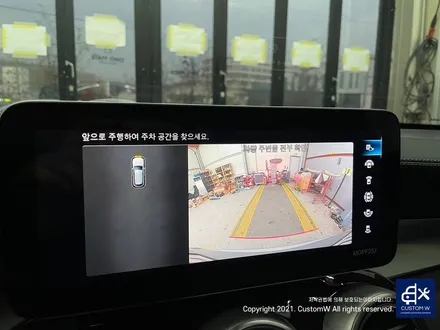 벤츠 GLC 반자율주행 옵션, 어라운드뷰 360도카메라 옵션 설치(페이스리프트 차량) / 용인 처인구