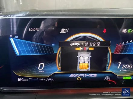 벤츠 GLE53 AMG 블랙유광 휠도색 + 레드 캘리퍼 도색 / 용인 처인구
