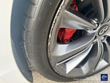 인피니티 Q60s 휠수리 후 건메탈 휠도색 / 용인 처인구