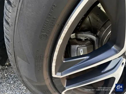 Mercedes-AMG GLE53 휠수리 후 블랙유광 휠도색 / 용인 처인구