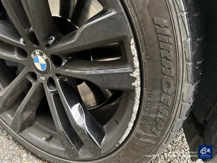 BMW X5 50d 휠수리 후 블랙유광 휠도색 / 용인 처인구