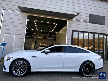 벤츠 GT43 AMG 블랙실버 투톤 유광 휠도색 / 용인 처인구