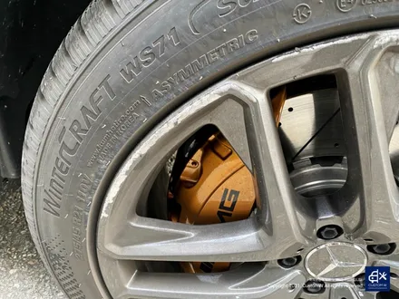 벤츠 GLE53 AMG 휠수리 후 건메탈 휠도색 / 용인 처인구