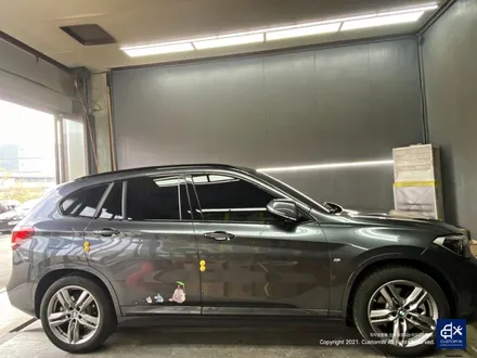 BMW X1 20i 블랙유광 휠도색 + 블루 캘리퍼 도색 / 용인 처인구