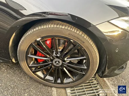 벤츠 CLS400d 휠수리 후 블랙유광 휠도색 / 용인 처인구