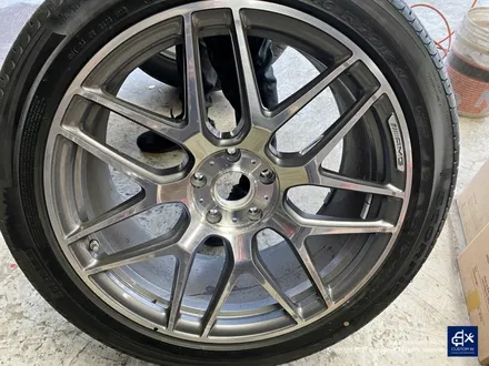 벤츠 G63 AMG G바겐 22인치 블랙 실버 투톤 무광 휠도색 / 용인 처인구