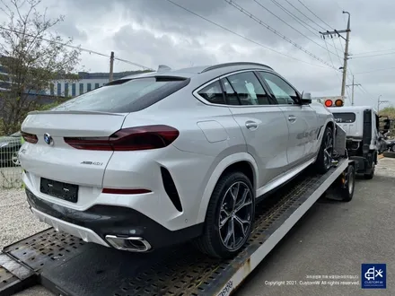 BMW X6 40i 신차 741M 블랙유광 휠도색 + 레드 캘리퍼 도색 / 용인 처인구