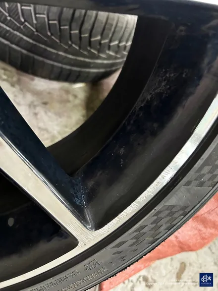 벤츠 E43 AMG 다이아몬드 컷팅 휠수리 휠복원 / 용인 처인구