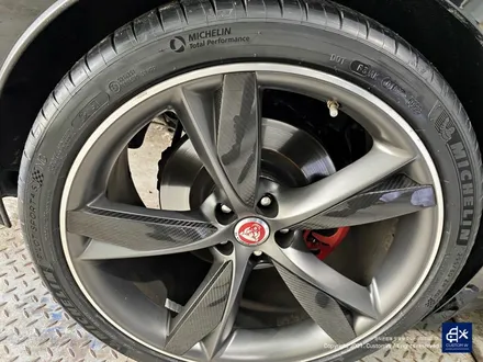 재규어 F타입(F-type) 휠수리 후 블랙유광 휠도색 / 용인 처인구