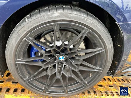 BMW M4 컴페티션 826M 휠수리 후 블랙유광 휠도색 / 용인 처인구