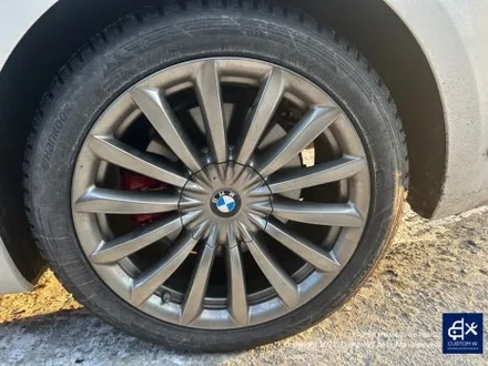 BMW G12 740LD 휠 상처 수리 후, 분진이 묻어도 지저분해 보이지 않고 세척 관리가 편한 건메탈 그레이 컬러 휠 도색 : - ) / 용인 처인구