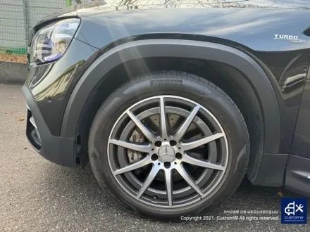 벤츠 GLB35 AMG 하이그로시 블랙 (유광 블랙) 휠 도색 작업으로 확 달라진 느낌 적인 느낌?! / 용인 처인구