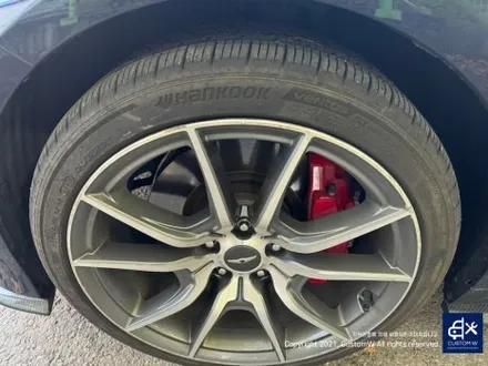제네시스 G70 19인치  상처 수리 후, 무광 브론즈 휠 도색 / 용인 처인구