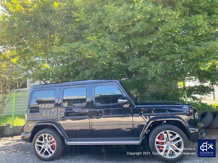 벤츠 G63 AMG 사틴 블랙 ( MATT BLACK /무광 검정) 휠도색 / 용인 처인구