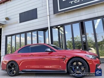 휠 수리 도색 불량 / BMW M4 763M 타 업체 잘못된 휠도색 약품 박리 / 페인트 제거 후, 사틴 블랙 휠 도색 재작업 + 카본 세라믹 골드 캘리퍼 도색 / 용인 처인구