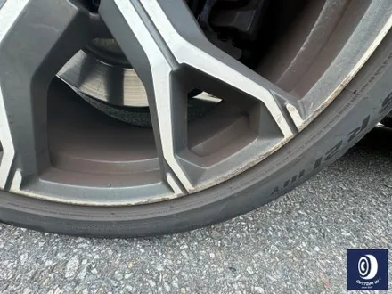 BMW G06 X6 30D 741M 21인치 휠 상처 수리 후, 다이아몬드 커팅 휠 복원 + 신품 타이어 교환 작업도 함께 진행해드렸어요~/ feat. 수상한 BMW PDI 센터 / 용인 처인구
