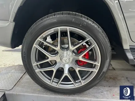 신차 출고 후 곧바로 입고_!  유니크한 멋진 바디 컬러_!! 벤츠 G 바겐 G63 AMG 22인치 투톤 무광 휠도색 작업으로 완성체로 만들었어요 : - ) / 용인 처인구
