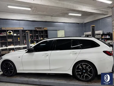 BMW M340i 투어링 792M 하이그로시 블랙 휠도색 + 레드 캘리퍼도색 / 보험 긴급 출동 서비스 ( 세이프티 로더 / 캐리어 카 입출고) / 용인 처인구
