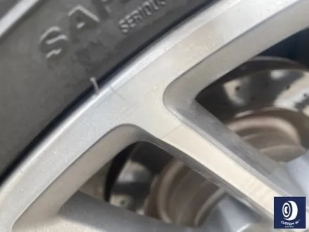벤츠 GLE63 AMG 휠 도색 불량 재작업 약품 박리 제거 후, 사틴 블랙 + 실버 투톤 휠도색 + 레드 캘리퍼 도색 / 용인 처인구