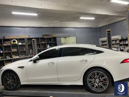 벤츠 GT43 AMG 유광 블랙 & 실버 투톤 휠도색 / feat. 고객 후기글 / 용인 처인구