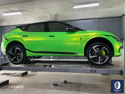KIA 전기차 EV6 GT 21인치 하이그로시 블랙 (검정 유광) 휠도색 / 용인 처인구