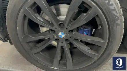 BMW X5 40D 휠 상처 수리 후, 블랙 유광 휠도색 (타 업체 잘못된 수리 도색 이력 약품 박리 / 페인트 제거 후, 재작업) / 용인 처인구