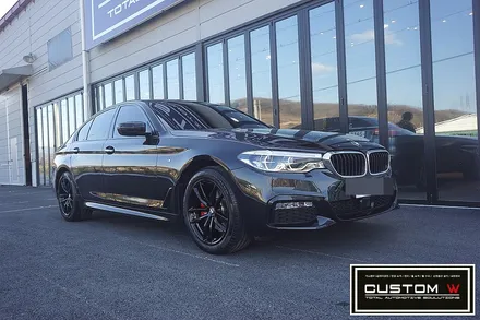 BMW G30 520D 휠도색, 캘리퍼도색. / 용인 처인구