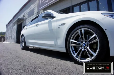BMW 5GT 20인치 휠상처 수리후, 고스트 크롬 휠도색. / 용인 처인구