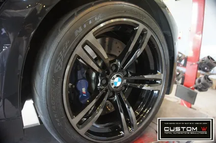 잘못된 휠수리로 고생하신 고객분.. BMW F80 M3 437M 휠복원 작업. / 용인 처인구