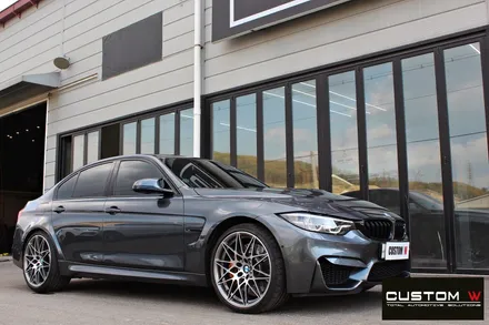 BMW F80 M3 카본 세라믹 골드 캘리퍼 도색 / 용인 처인구