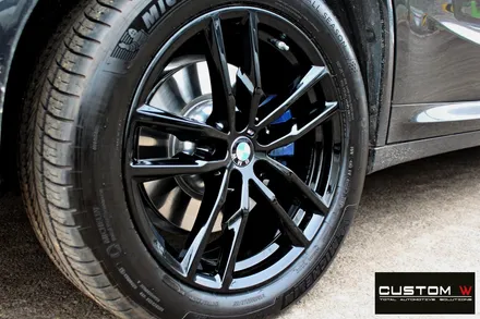 BMW G02 X4 19인치 662M 블랙유광 휠도색 / 용인 처인구